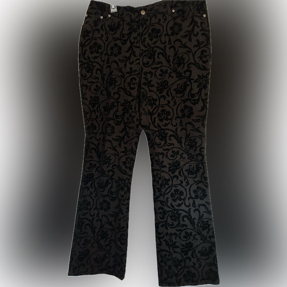 Nautica jeans with velvet detail
